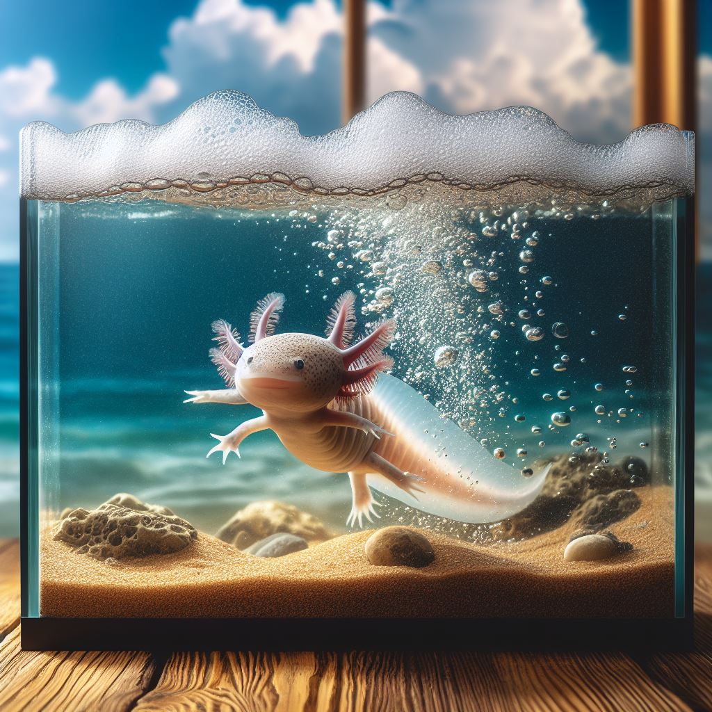 solving axolotl swimming to the top problem