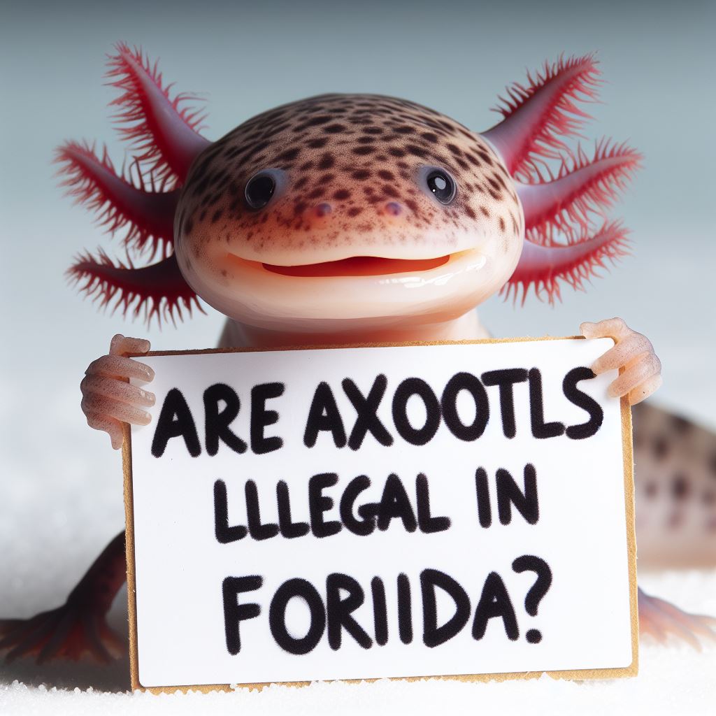 Axolotls are legal in Florida