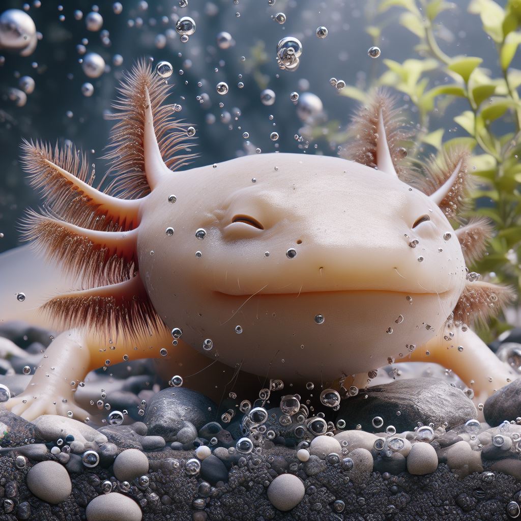 Axolotl not moving