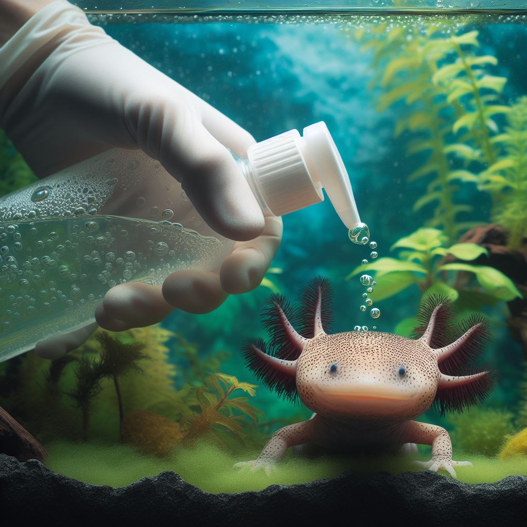 preventing algae growth in axolotl tank