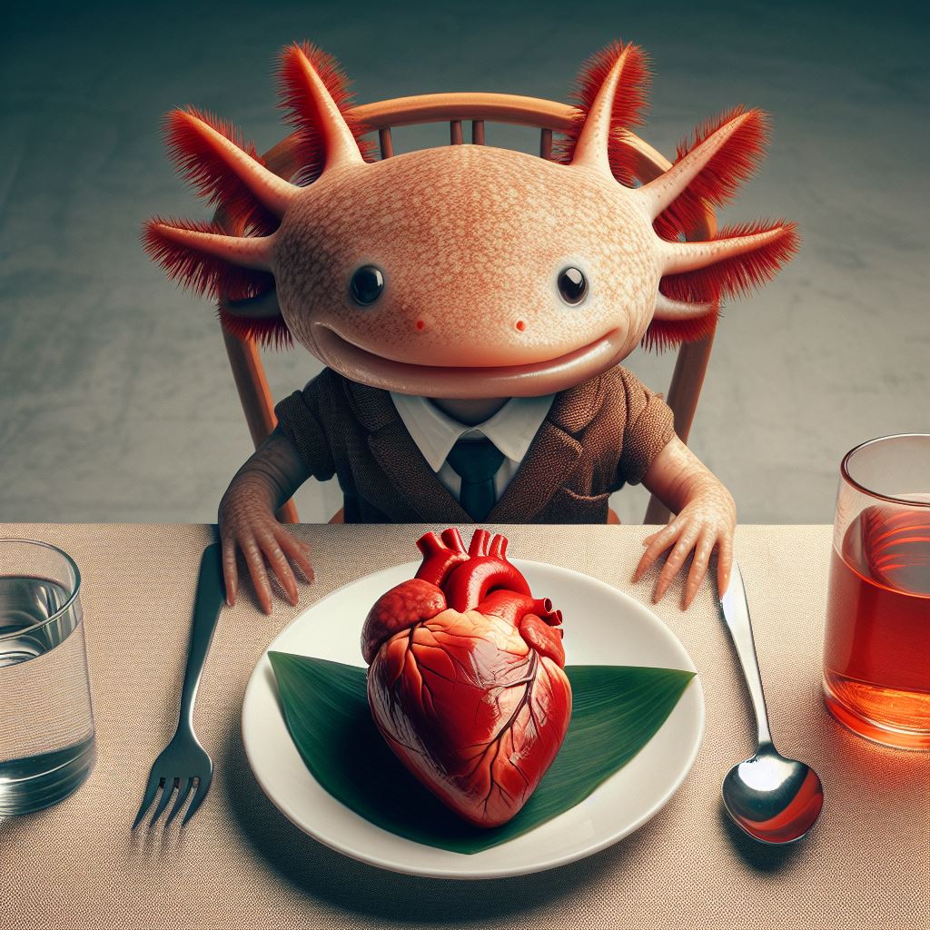 Pros and cons of eating beef heart for axolotl