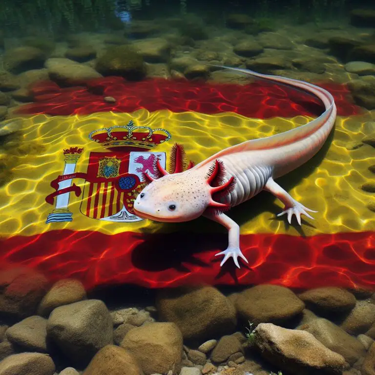 Axolotls can live in Spain